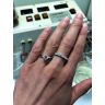 Round diamond 6-prong engagement ring in white gold, Image 7