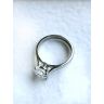 Classic Diamond Ring with One Diamond, Image 6