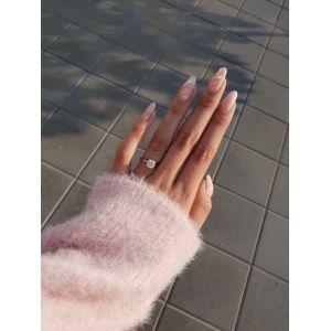 Classic Diamond Ring with One Diamond - Photo 7