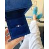 Classic Heart Diamond Solitaire Ring Yellow Gold, Image 6