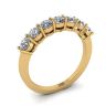Eternal Seven Stone Diamond Ring in 18K Yellow Gold, Image 4
