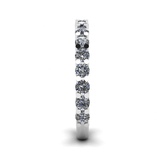 17 Diamond Ring in 18K White Gold  - Photo 2