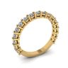 17 Diamond Ring in 18K Yellow Gold , Image 4