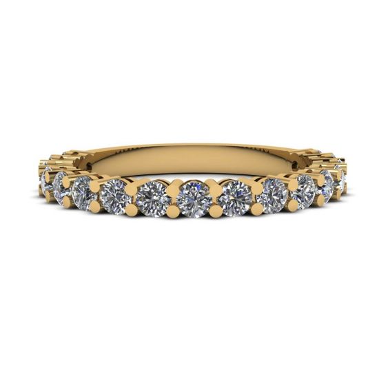 17 Diamond Ring in 18K Yellow Gold , Enlarge image 1