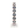 Classic 3 mm Diamond Eternity Ring Rose Gold, Image 3
