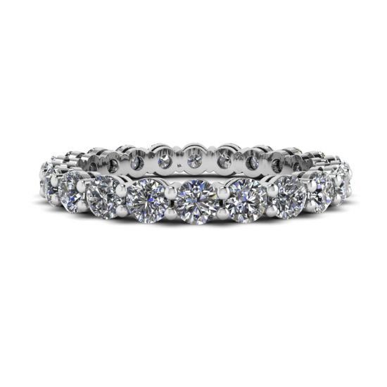 Classic 3 mm Diamond Eternity Ring , Enlarge image 1