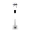 Princess Cut Diamond Ring in 18K White Gold, Image 3
