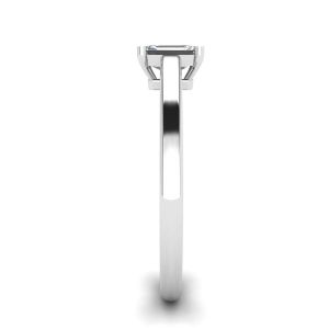 Classic Emerald Cut Diamond Solitaire Ring - Photo 2