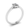 Classic Emerald Cut Diamond Solitaire Ring, Image 4