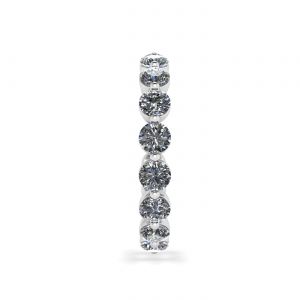3 mm Diamond Eternity Ring Shared Prong - Photo 2