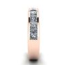Eternity Princess Cut Diamond Ring Rose Gold, Image 3