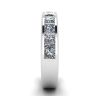 Eternity Princess Cut Diamond Ring White Gold, Image 3
