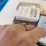 Princess Cut Diamond Ring with Side Pave in 18K Yellow Gold, Image 6