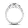 Three-Stone Diamond Ring, Image 2