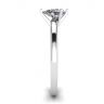 Pear Diamond Solitaire Ring in 6 prongs, Image 3