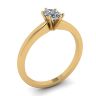6-Prong Marquise Diamond Ring in 18K Yellow Gold, Image 4
