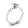 Ring with Emerald Cut Diamond, Image 4