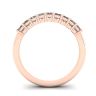 9 Square Princess Diamond Ring Rose Gold, Image 2