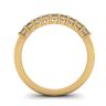 9 Square Princess Diamond Ring Yellow Gold, Image 2