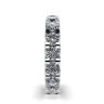 3 carat Eternity Diamond Band in 18K White Gold, Image 3