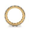 3 carat Eternity Diamond Band in 18K Yellow Gold, Image 2