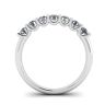 Classic Seven Round Diamond Ring White Gold, Image 2