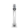 Classic Seven Round Diamond Ring White Gold, Image 3