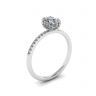 Oval Diamond Ring, Image 4