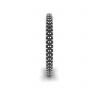 Black Diamonds Triple Pave Eternity Ring, Image 2
