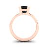 Black Diamond Ring Rose Gold, Image 2