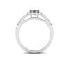 Cushion Style Round Diamond Ring, Image 2