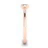 Round Diamond Small Ring La Promesse Rose Gold, Image 3