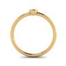 Pear Diamond Small Ring La Promesse Yellow Gold, Image 2