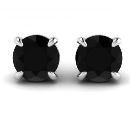 5 mm black diamond stud earrings 5 mm black diamond stud earrings