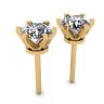 Classic Diamond Stud Earrings in 18K  Yellow Gold, Image 3