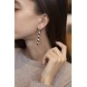 Long Earrings with Sea Pearls - Ruban Collection, Image 2