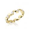 Ring with 0.64 ct Diamonds in 18K White Gold - Ruban Collection, Image 2