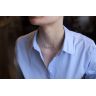 Big Smile Necklace with Diamonds and Sea Pearls - Ruban Collection, Image 2